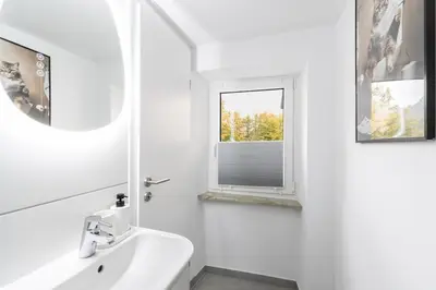 Ein Badezimmer in der Unterkunft Mosel Moments, modernes Apartment für 2 in Cochem
