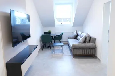 TV/Unterhaltungsangebot in der Unterkunft Luxury Apartments - Wohnung IA - Modernes Twin-Apartment