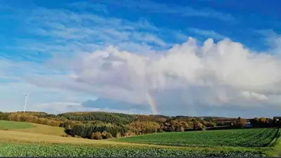 Naturlandschaft in der Nähe des Ferienhauses