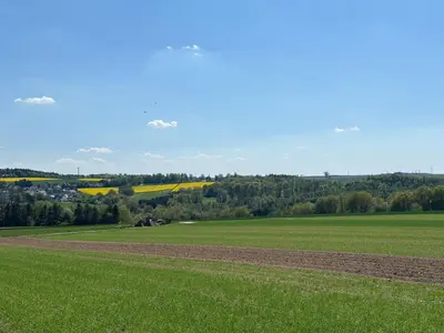 Naturlandschaft in der Nähe der Ferienwohnung
