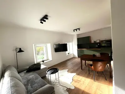 TV/Unterhaltungsangebot in der Unterkunft Ferienwohnung Martha und Nikla