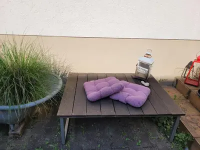 Ein Garten an der Unterkunft Ferienhaus Anne