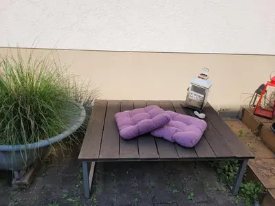 Ein Garten an der Unterkunft Ferienhaus Anne