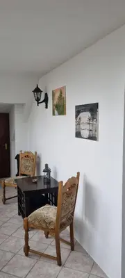 Ein Sitzbereich in der Unterkunft Ferien auf dem Lande