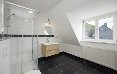 Ein Badezimmer in der Unterkunft SiZ appartment