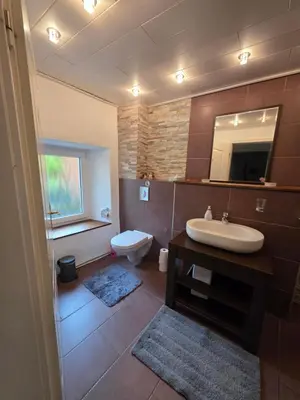 Ein Badezimmer in der Unterkunft Gästenzimmer Louis