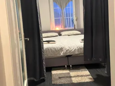 Ein Bett oder Betten in einem Zimmer der Unterkunft Apartment in Pellingen near Trier & Nature Park