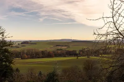 Naturlandschaft in der Nähe der Ferienwohnung