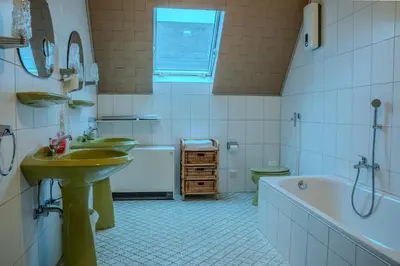 Ein Badezimmer in der Unterkunft Mosella FeWo