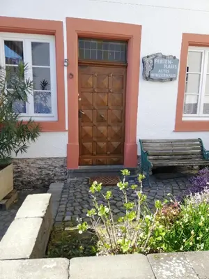 Ein Garten an der Unterkunft Weingut Steffen Erben