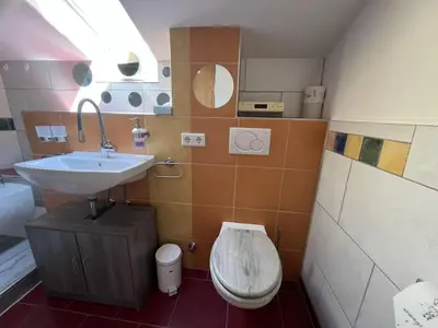 Ein Badezimmer in der Unterkunft Holiday apartment in Boppard with balcony