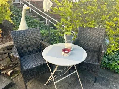 Ein Balkon oder eine Terrasse in der Unterkunft Holiday apartment in Moselkern with Wi-Fi