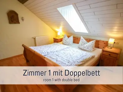 Ein Bett oder Betten in einem Zimmer der Unterkunft Mayischhof Lauperath - Natur und Ruhe in der Eifel
