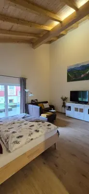 TV/Unterhaltungsangebot in der Unterkunft Gästehaus Hähnchenbach