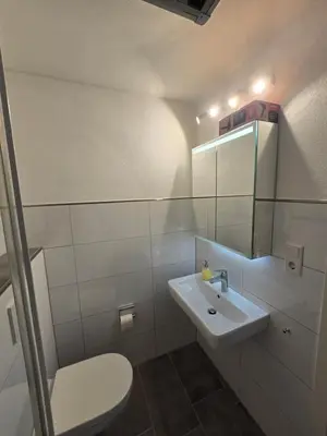 Ein Badezimmer in der Unterkunft GreenHell Stays - Nürburgring