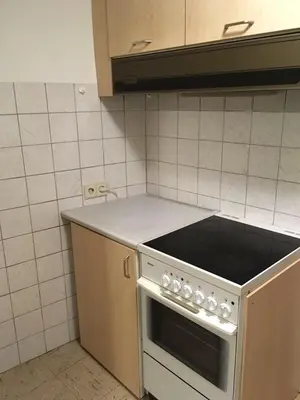 Küche/Küchenzeile in der Unterkunft Landhaus Düngenheim