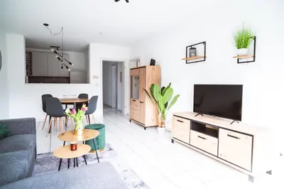 TV/Unterhaltungsangebot in der Unterkunft Moselzeit - Moderne Ferienwohnung mit Terrasse und Burgblick