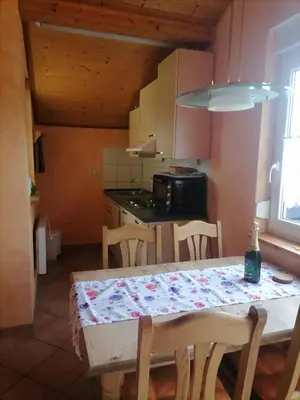 Küche/Küchenzeile in der Unterkunft Haus Sonne