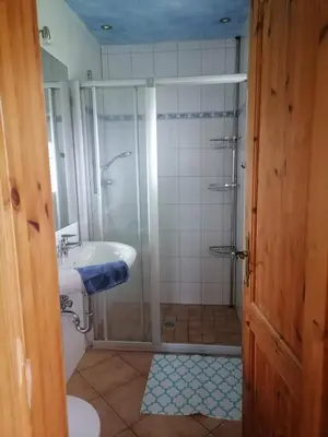 Ein Badezimmer in der Unterkunft Haus Sonne
