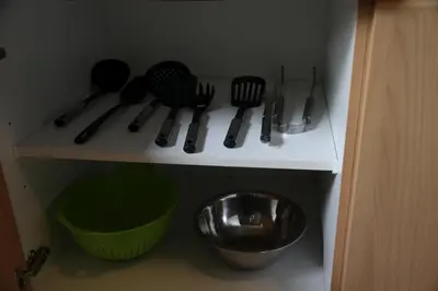 Küche/Küchenzeile in der Unterkunft Haus Panoramaweg