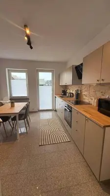 Küche/Küchenzeile in der Unterkunft Modernes Design-Apartment in Koblenz nahe Altstadt