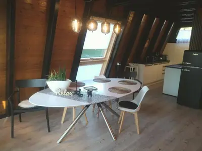 Küche/Küchenzeile in der Unterkunft Holiday home with 1 bedroom