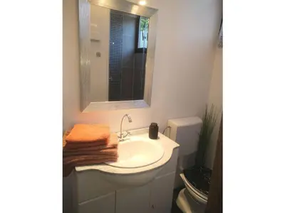 Ein Badezimmer in der Unterkunft Holiday home with 1 bedroom