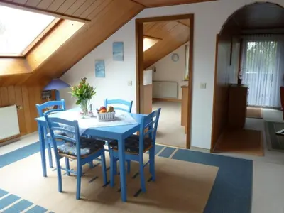 Ein Sitzbereich in der Unterkunft Apartment Casa Marlies in Daun by Interhome