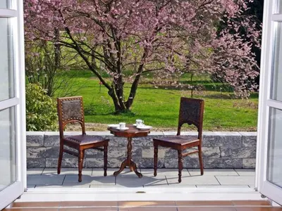 Ein Garten an der Unterkunft Apartment Appartement in Unzenberg Hunsrück by Interhome