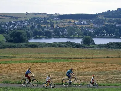 Naturlandschaft in der Nähe der Ferienwohnung