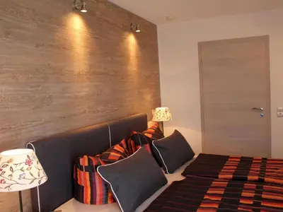 Ein Sitzbereich in der Unterkunft Apartment Appartement in Schalkenmehren mit Schönem Balkon by Interhome