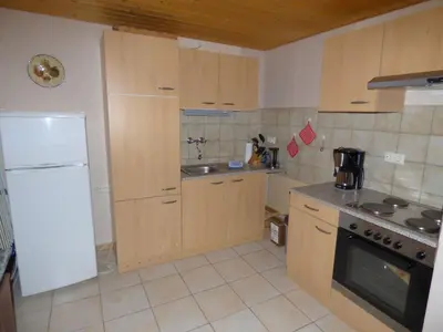 Küche/Küchenzeile in der Unterkunft Apartment in Siesbach by Interhome