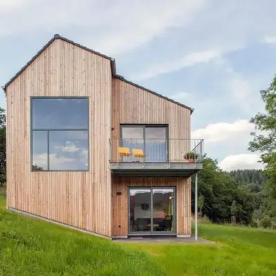 Holiday Home Moderner Holzhausneubau in der Eifel by Interhome