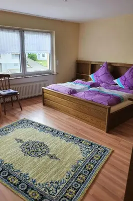 Ein Bett oder Betten in einem Zimmer der Unterkunft Holiday Home Naturblick by Interhome