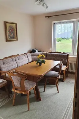 Ein Sitzbereich in der Unterkunft Holiday Home Naturblick by Interhome