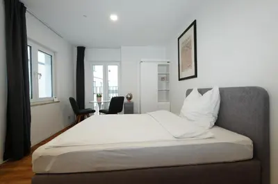 Ein Bett oder Betten in einem Zimmer der Unterkunft Livery