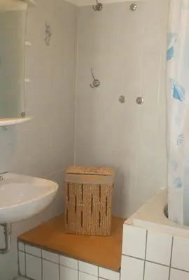 Ein Badezimmer in der Unterkunft Ferienwohnung Mosel-Rhein
