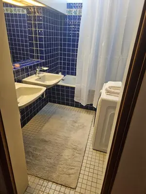 Grundriss der Unterkunft Gemütliche 2-Zimmer-Ferienwohnung mit Wohnzimmer, Dusche & Küche, Schlafzimmer