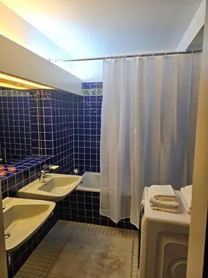 Grundriss der Unterkunft Gemütliche 2-Zimmer-Ferienwohnung mit Wohnzimmer, Dusche & Küche, Schlafzimmer