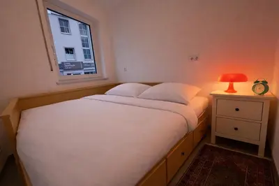 Ein Bett oder Betten in einem Zimmer der Unterkunft Eifeltraum