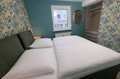 Ein Bett oder Betten in einem Zimmer der Unterkunft Eifeltraum