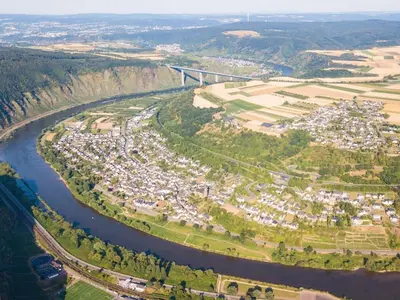 Naturlandschaft in der Nähe des Ferienhauses