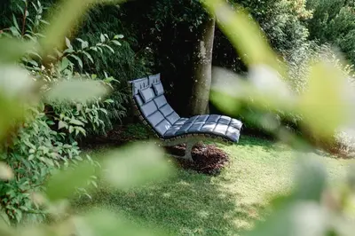Ein Garten an der Unterkunft janzweitnah