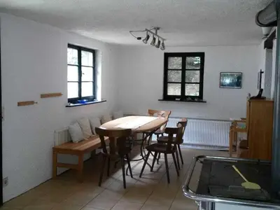 TV/Unterhaltungsangebot in der Unterkunft Main building Neumühle