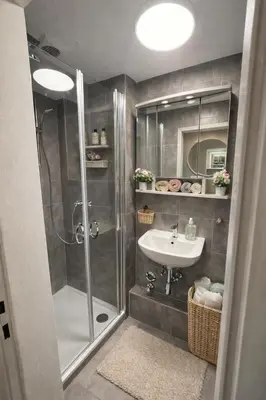 Ein Badezimmer in der Unterkunft Apartment 51- Kenn nahe Mosel & Trier
