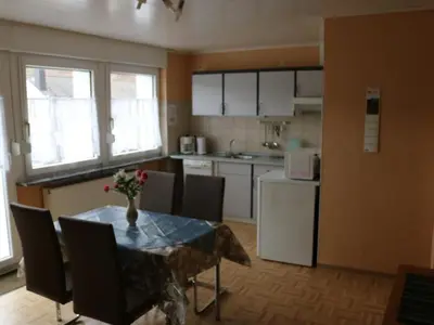 Küche/Küchenzeile in der Unterkunft Apartment Haus Budinger by Interhome
