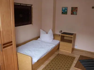 Ein Bett oder Betten in einem Zimmer der Unterkunft Apartment Haus Budinger by Interhome