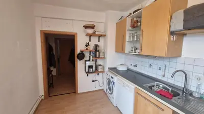 Küche/Küchenzeile in der Unterkunft Sweet 3-room apartment in a central location