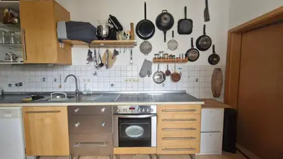 Küche/Küchenzeile in der Unterkunft Sweet 3-room apartment in a central location