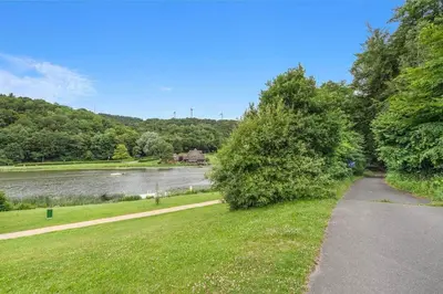 Grundriss der Unterkunft 10-Personen-Wellness-Chalet in erster Reihe am See